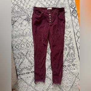 Free people corduroy pants